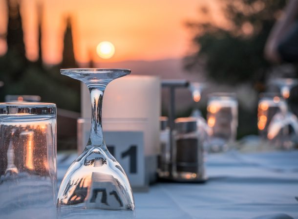 Sunset at Europa Hotel - Greece